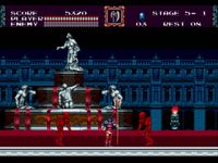 une photo d'Ã©cran de Castlevania - The New Generation sur Sega Megadrive